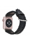 ÇOK SATAN Apple Watch Uyumlu Deri Kordon 42-44-45mm SM43 RST1