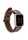 ÇOK SATAN Apple Watch Uyumlu Deri Kordon 42-44-45mm SM58 RST2EF