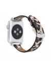 ÇOK SATAN Apple Watch Uyumlu Deri Kordon 42-44-45mm ST Leopar NE