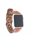 ÇOK SATAN Apple Watch Uyumlu Deri Kordon 42-44-45mm V18 Daniel
