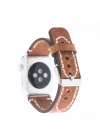 ÇOK SATAN Apple Watch Uyumlu Deri Kordon 42-44-45mm V18 Daniel