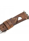 ÇOK SATAN Apple Watch Uyumlu Deri Kordon BA2 42-44-45mm TN11EF