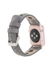 ÇOK SATAN Apple Watch Uyumlu Deri Kordon Çember 42-44-45mm RST9