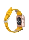 ÇOK SATAN Apple Watch Uyumlu Deri Kordon Clover 42-44-45mm TR FL12