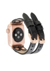ÇOK SATAN Apple Watch Uyumlu Deri Kordon Ely Double Tour RST1