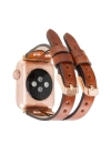 ÇOK SATAN Apple Watch Uyumlu Deri Kordon Ely Double Tour RST2EF