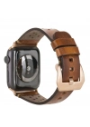 ÇOK SATAN Apple Watch Uyumlu Deri Kordon Vigo 42-44-45mm RST2EF