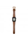 ÇOK SATAN Apple Watch Uyumlu Deri Kordon Vigo 42-44-45mm RST2EF