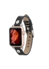 ÇOK SATAN Apple Watch Uyumlu Deri Kordon Visby 38-40-41mm RST1