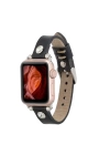 ÇOK SATAN Apple Watch Uyumlu Deri Kordon Visby 38-40-41mm RST1