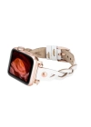 ÇOK SATAN Apple Watch Uyumlu Deri Kordon Wanda 38-40-41mm RT F3