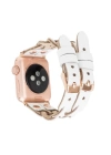 ÇOK SATAN Apple Watch Uyumlu Deri Kordon York Double Tour F3