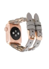 ÇOK SATAN Apple Watch Uyumlu Deri Kordon York Double Tour RST9