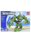 ÇOK SATAN Ausini Outer Space 276 Parça Yeşil Robot