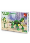 ÇOK SATAN Ausini Titan Form Heroes-6 Ankylosaurus 133 Parça