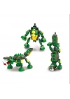 ÇOK SATAN Ausini Titan Form Heroes-6 Ankylosaurus 133 Parça