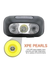 ÇOK SATAN Baretta Brt61 Xpe Pearls Led Hareket Sensörlü Mini Usb Şarjlı Kafa Feneri