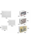 ÇOK SATAN Bavul İçi Organizer Seti - Yatak Odası Organizer Set - Makyaj Organizer Mini Hurçlar (6 Parça)