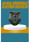 ÇOK SATAN Baykuş Görünümlü Işıklı Bluetooth Speaker Bluetooth Hoparlör