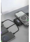 ® 10.000 Mah Powerbank 4 Portlu Hızlı Şarj Dijital Göstergeli