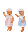 1060011 Lila Sesli Saçlı Et Bebek 60 cm
