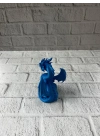 ® 12 cm Mavi Ejderha Figürü Koleksiyonluk Dekoratif Biblo