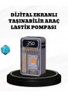 ® 150 PSI Kablosuz Şarjlı Hava Pompası – LED Ekranlı ve Otomatik Kapanma Özellikli