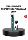 ® 180 Dakika Kullanım Süreli Şarjlı Tıraş Makinesi – Hızlı Şarj, USB Girişli, Yüksek Kapasiteli