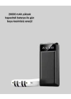 20.000mAh PD Powerbank LED Işık LCD Ekran Dahili Kablo Çoklu Giriş
