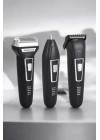 ® 3 Başlıklı Profesyonel Tıraş Makinesi