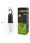 ® 3 Farklı Mod LEDli Şarjlı Asma Kancalı Kamp Lambası Taşınabilir Ampul