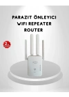 ® 300Mbps WiFi Menzil Genişletici 4 Antenli WPA3 Güvenlikli Priz Tipi Repeater