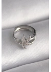 ® 316L Çelik Gümüş Renk Zirkon Taşlı Deniz Yıldızı Model Tragus Piercing