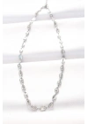 ® 316L Çelik Silver Renk Gemici Zincir Kolye