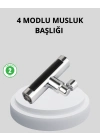 ® 360° Dönebilen Musluk Başlığı 4 Fonksiyonlu Su Tasarruflu ve Dayanıklı