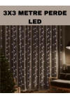 3x3 LED Şelale Perde Işık Kutlama ve Dekor Aydınlatması