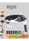 ® 5 Fonksiyonlu Döner Süzgeçli Rende ve Dilimleyici Aparat
