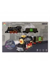 ® 699-69A Sesli Işıklı Şarjlı Dumanlı Tren Seti -Karsan Oyuncak