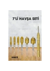 ® 7li HSS Titanyum Kaplı Kılavuz ve Havşa Matkap Ucu Seti + Otomatik Zımba