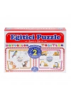® 7196 Çark Puzzle Hayvanlar Taşıtlar 60 Parça