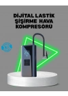 ® 80W Kablosuz Dijital Ekranlı Taşınabilir Lastik Şişirme Pompası