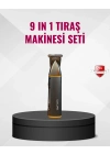 ® 9’u 1 Arada Çoklu Bakım Tıraş Seti Profesyonel Saç Sakal Kesme