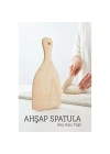 ® Ahşap Hamur Spatulası 21x9,5 cm – Doğal, Ergonomik ve Çok Amaçlı Mutfak Yardımcısı