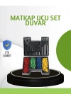 ® Ahşap Metal Beton Delme Uç Seti Organizerli Karbon Çelik Matkap Ucu