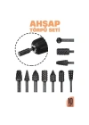 ® Ahşap Oyma Törpü Seti – 10lu Matkap Ucuna Şekillendirme Takımı