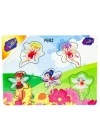 ® Ahşap Tutmalı Peri Kızı Puzzle