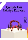 ® Akü Takviye Kablosu 1200A İzoleli Büyük Maşalı 2m Dayanıklı