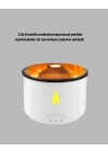 ® Alev Efektli Aromaterapi Difüzörü – 360 ml Su Hazneli, Sessiz ve Zaman Ayarlı