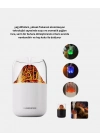 ® Alev Efektli Ultrasonik Uçucu Yağ Difüzörü 280ml Su Tanklı ve Sessiz Çalışma Özellikli
