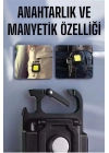 ® Anahtarlık Çok Amaçlı Mıknatıslı Taşınabilir Işık Led Şarjlı